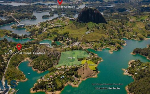 Lote Condominial de 634 m² Cerca de La Piedra El Peñol – MLS 252009